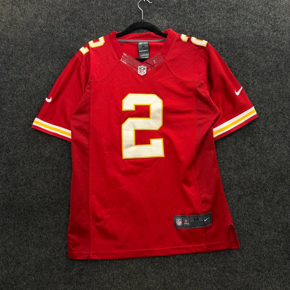 Nike NFL On Field Kansas City Chiefs Dustin Colquitt 2 Jersey Red Mens Medium